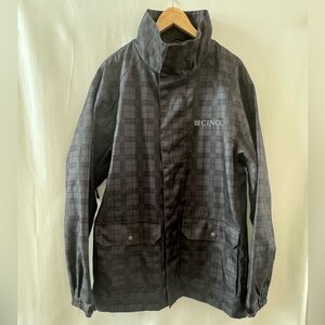 Cinch Concealed Carry Jacket XL Gray Plaid Western Tactical CCW Coat